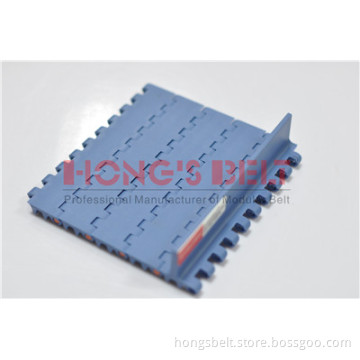 The Flat Top 1'modular Conveyor Belt with Cleats